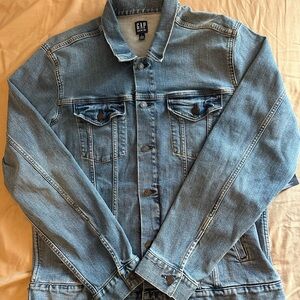 GAP Men's Light Blue Denim Jacket